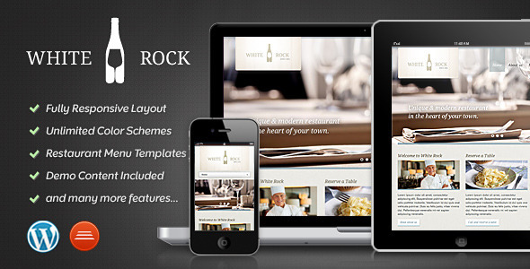 Tema White Rock WordPress